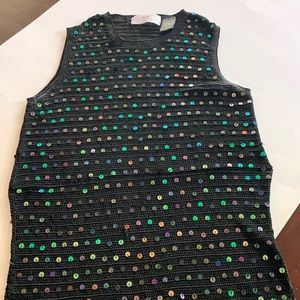 Vintage Pierre Cardin Sequin Top